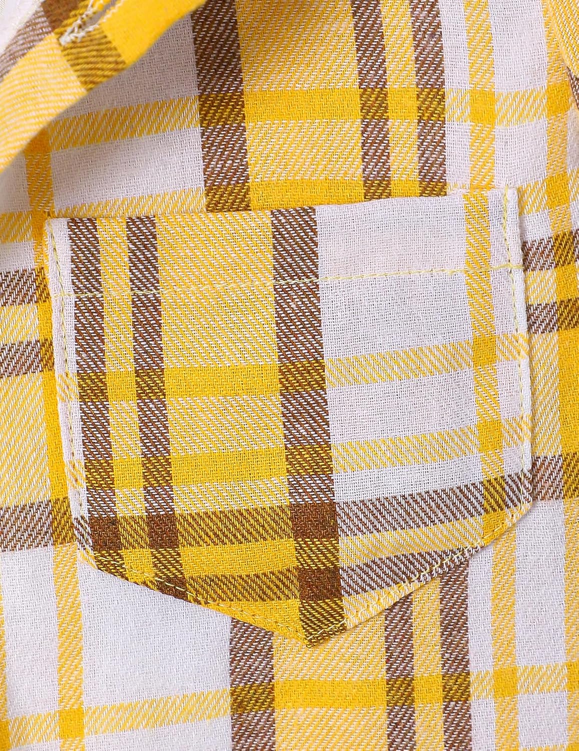 Soft Plaid Graphic T-Shirts Set for Boys