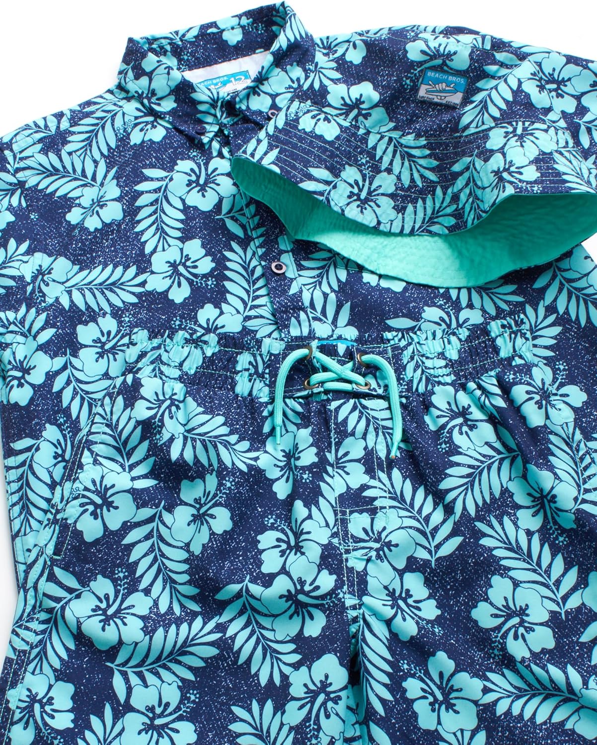 Beach Bros Boys Shorts Set