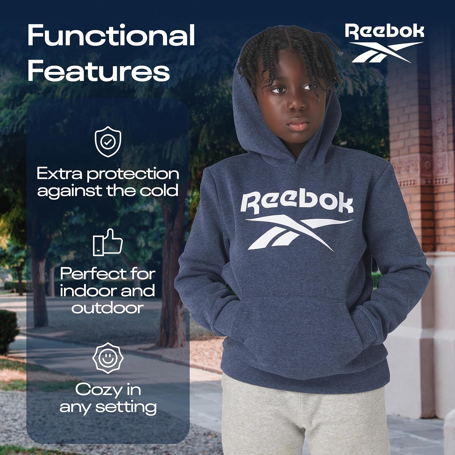 Reebok Boys 2-Pack Hoodie