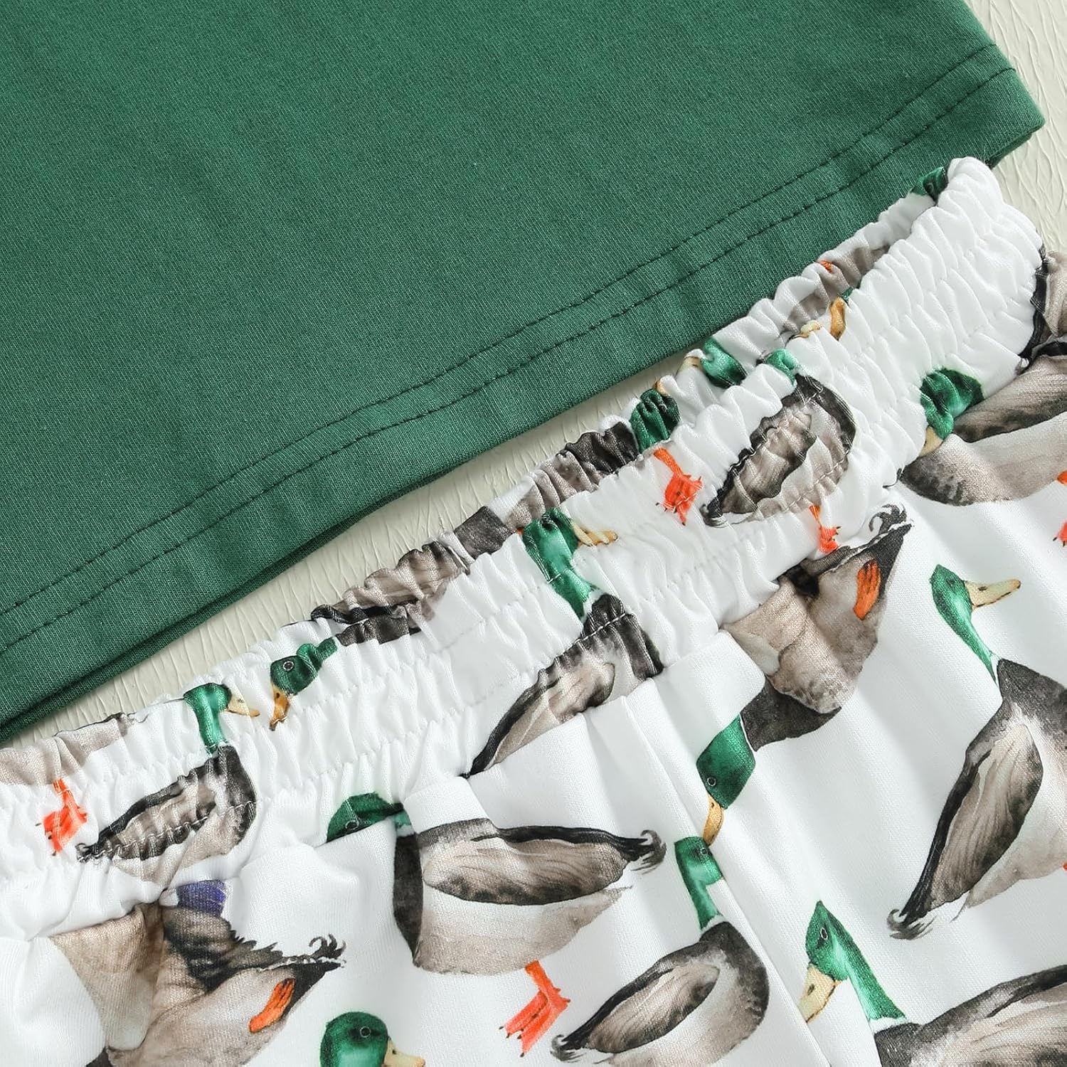 Duck Hunting Toddler Boy shorts set from Gaono