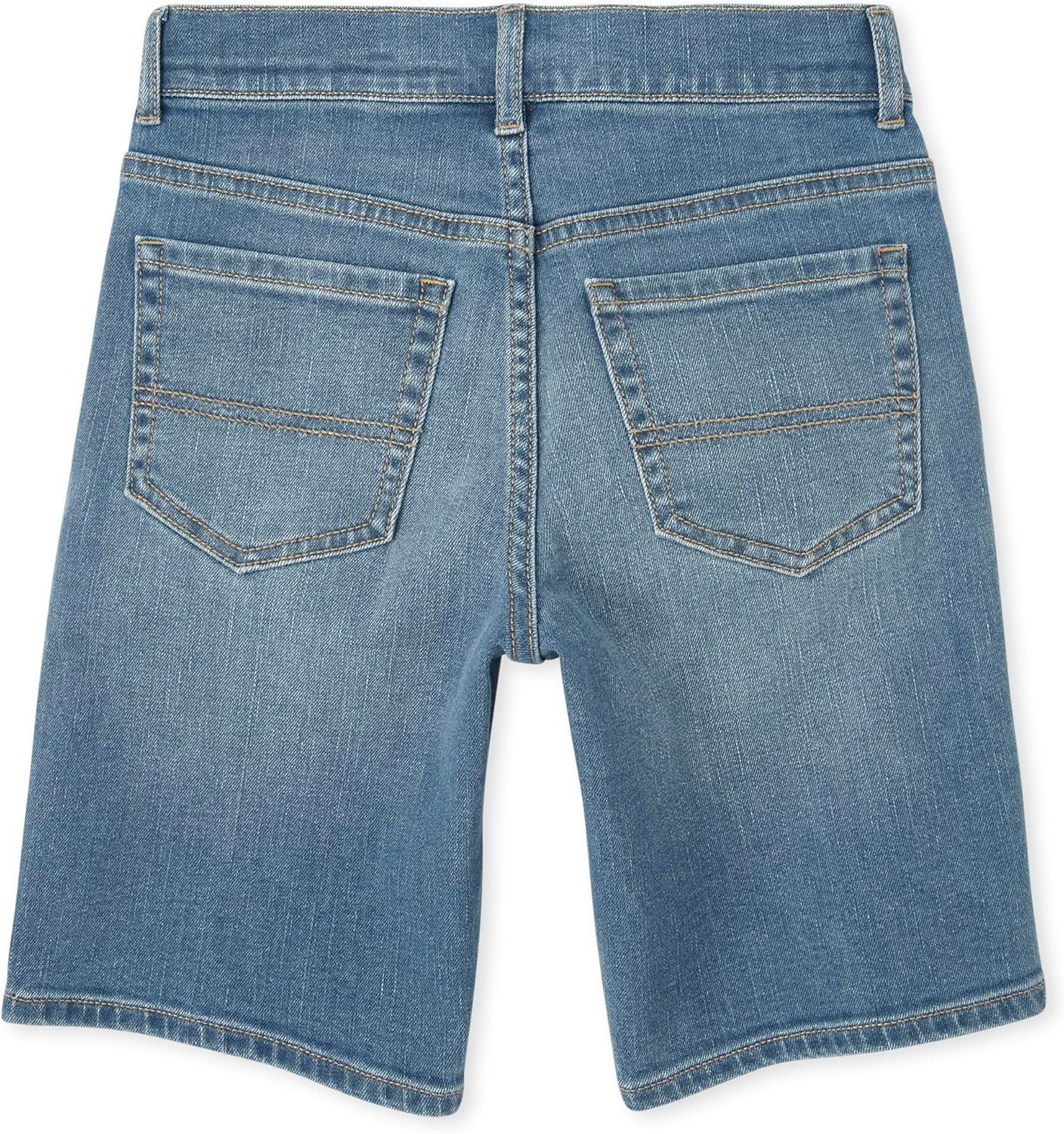 The Childrens Place Boys Stretch Denim Shorts Denim