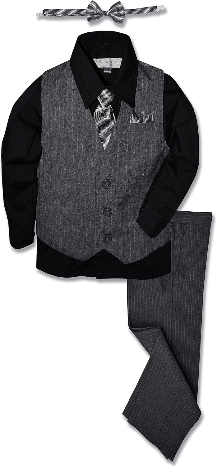 Perfect Pinstripe Vest for Boys