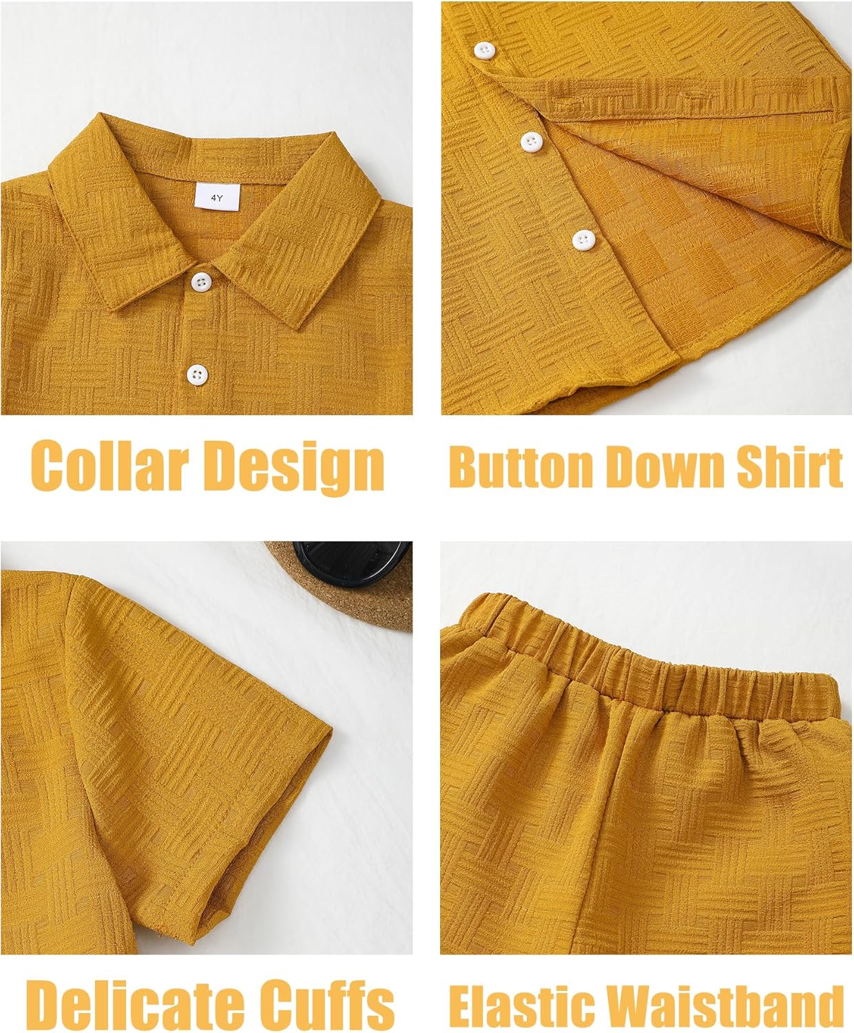 Adorable Toddler Boys Short Set - Comfortable Stylish