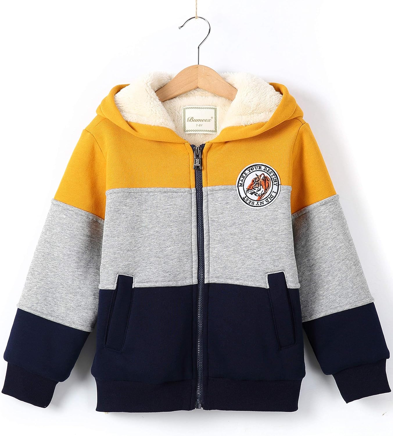Warm Sherpa Fleece Jacket for Kids