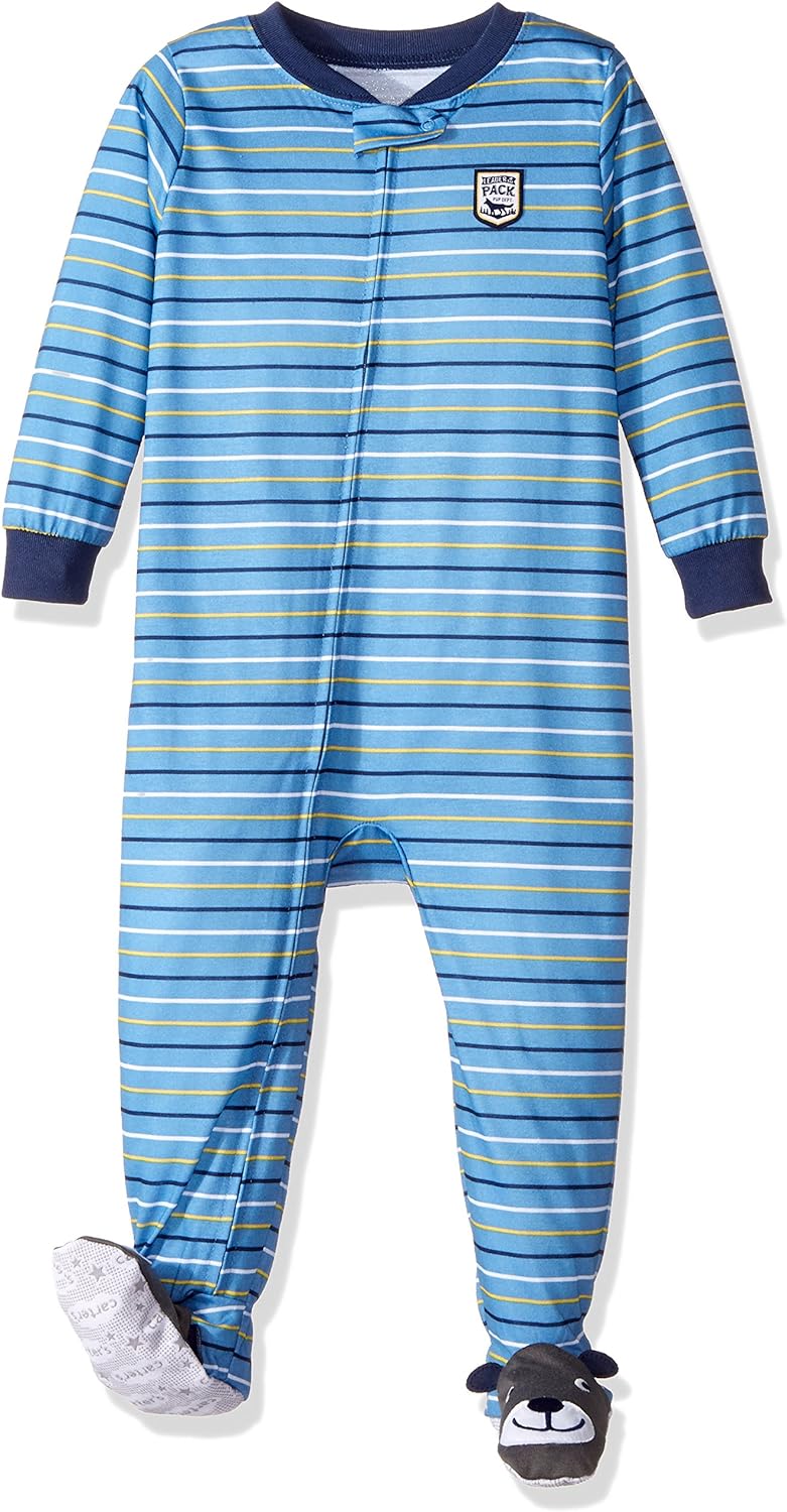 Carters Boys 1-Piece Stripe Blanket