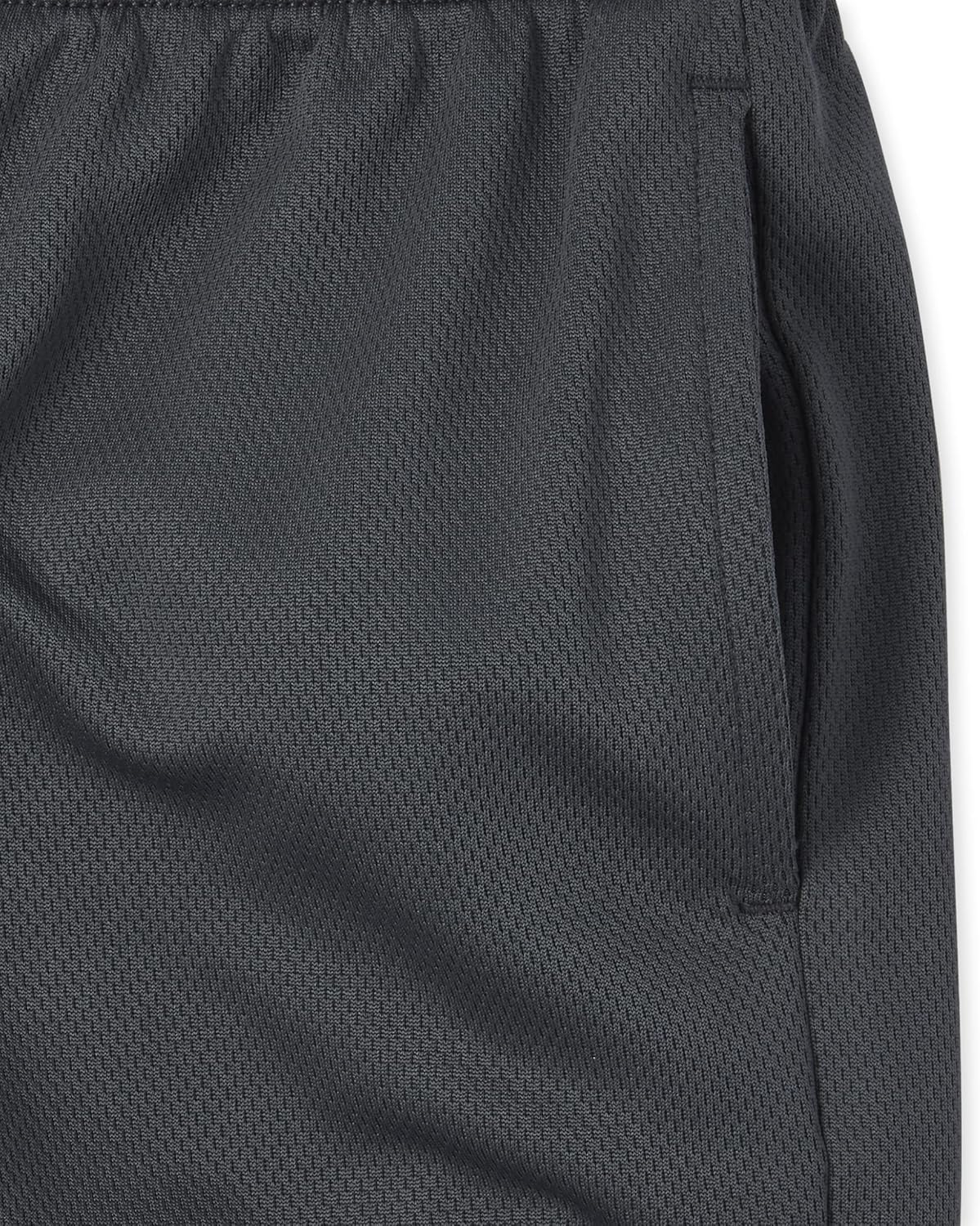 The Childrens Place Boys Mesh Performance Basketball Shorts x2